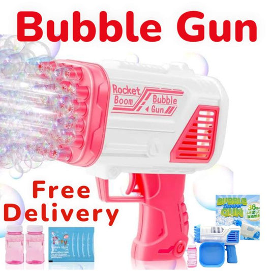 BUBBLE MACHINE GUN TOY MACHINE