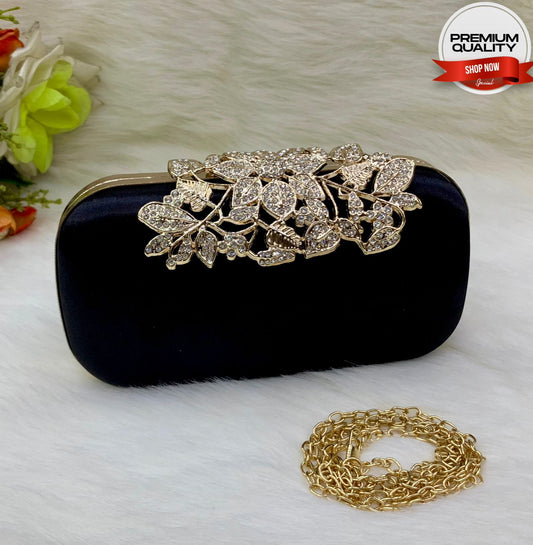 Latest Fancy Bridal Wedding Party Crystal Clutches