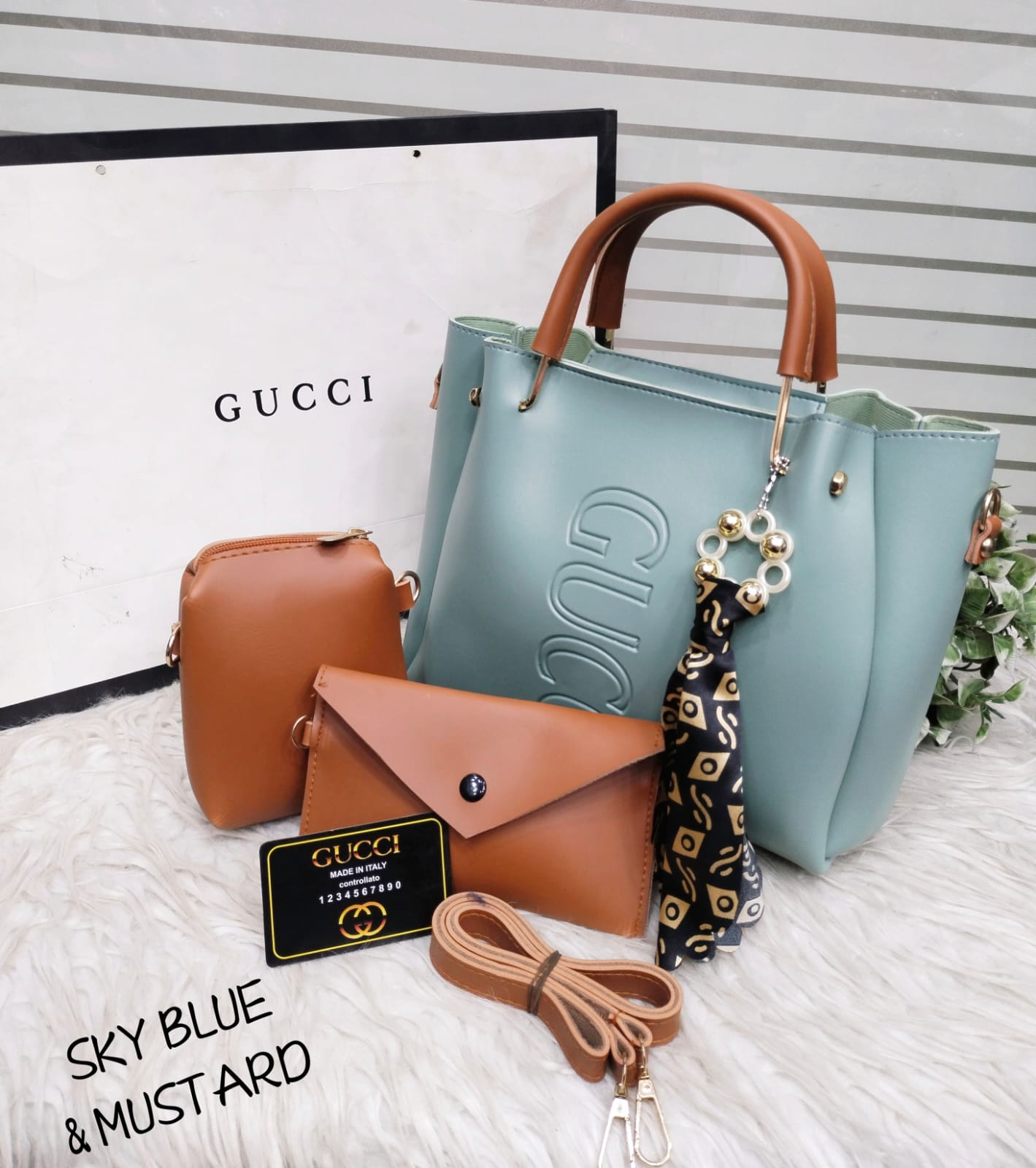 GUCCI 3 PIECE SET