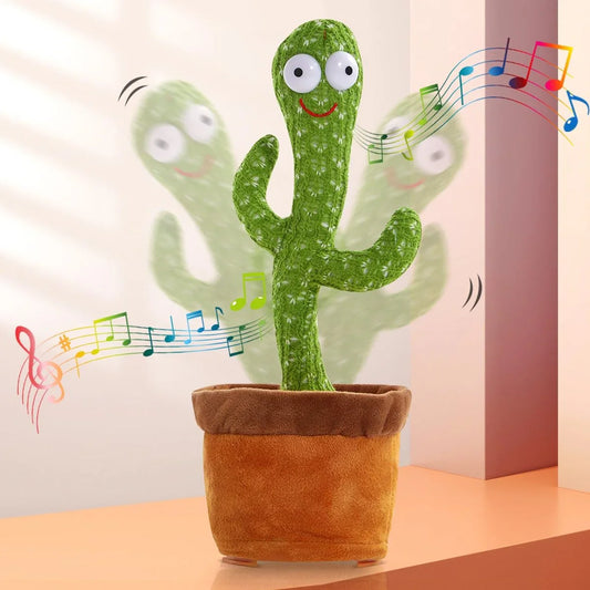 Dancing Cactus toys, Cute talking and Dancing Cactus Plant Toy,